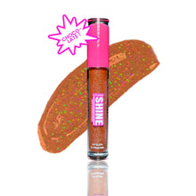 Load image into Gallery viewer, STUNN SHINE: Holographic Glitter Chocolate Lipgloss